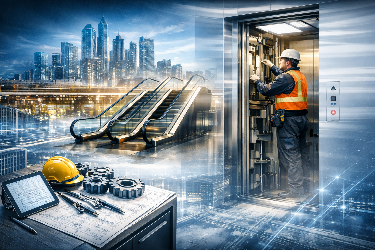 Elevator ERP Dashboard